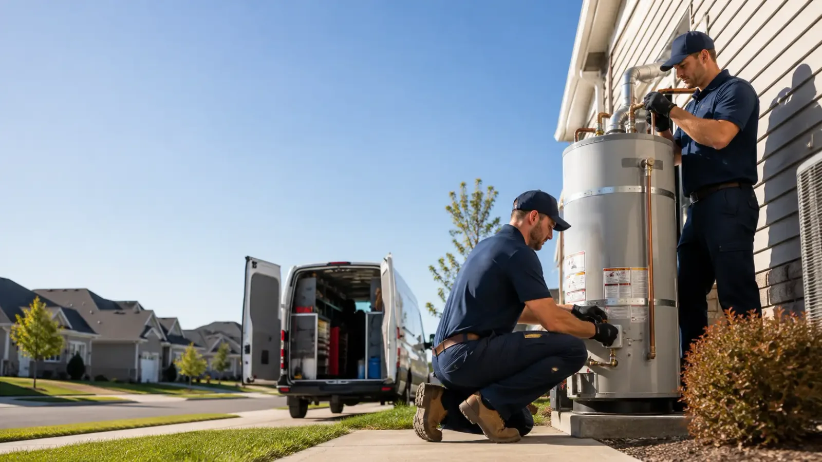 Water Heater Installation in Palmyra, ME